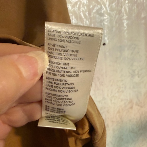 Free People Boho Western Streetwear Ari Wrapped Camel Mini Skirt, Sz 12 - Picture 4 of 10